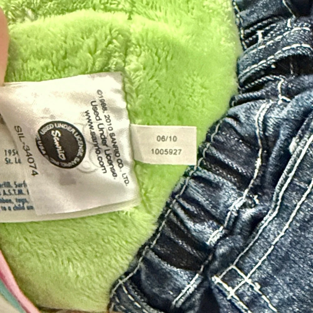 Build A Bear 2010 Sanrio Keroppi Plush & extra outfit